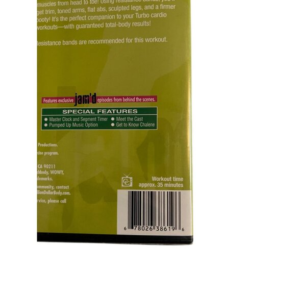 Turbo Jam 3T Totally Tubular Turbo 2007 DVD Fitness Chalene Johnson New Sealed - Picture 3 of 3